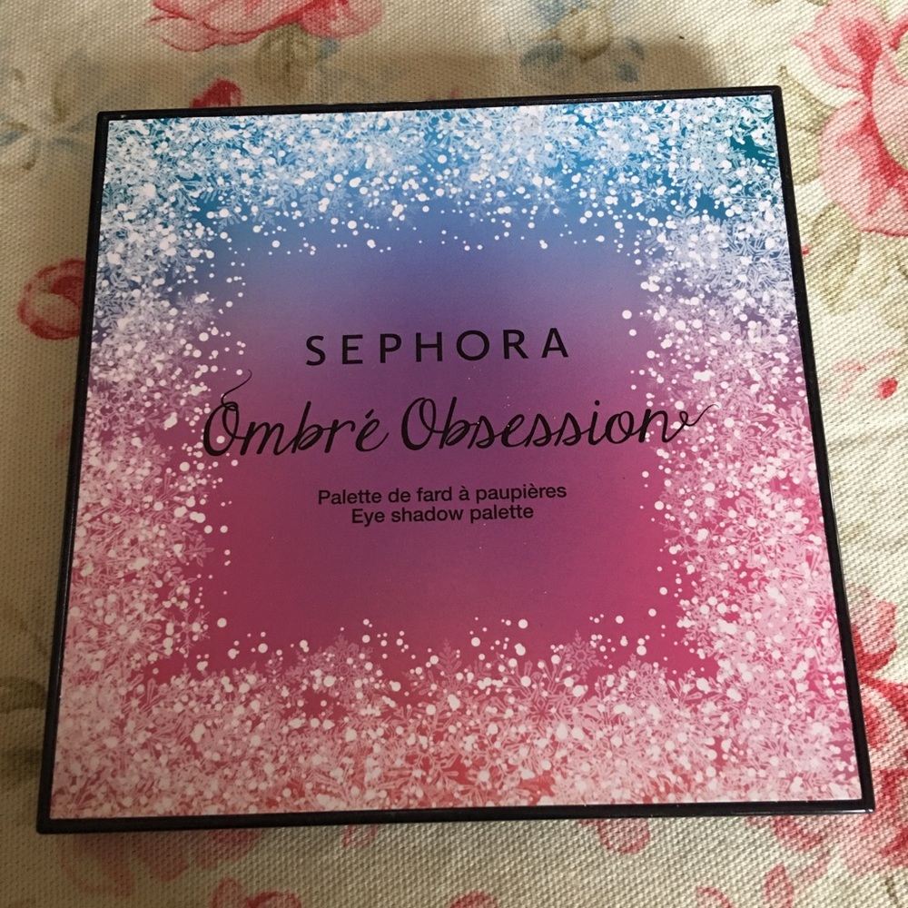 Limited edition Sephora Ombré Obsession palette